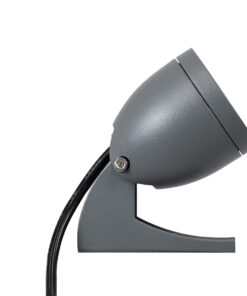 GloboStar® TREELIGHT-TREESPO 90467 Σποτ Φωτισμού Ειδικό για Φυτά – Δέντρα LED 6W 630lm 15° DC 24V Αδιάβροχο IP67 Μ6.6 x Π9 x Υ12cm RGBW DMX512 – Γκρι Ανθρακί – 3 Years Warranty