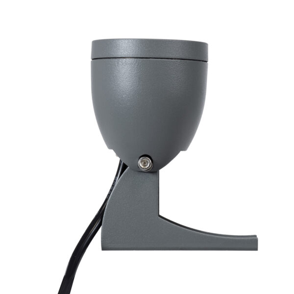 GloboStar® TREELIGHT-TREESPO 90467 Σποτ Φωτισμού Ειδικό για Φυτά – Δέντρα LED 6W 630lm 15° DC 24V Αδιάβροχο IP67 Μ6.6 x Π9 x Υ12cm RGBW DMX512 – Γκρι Ανθρακί – 3 Years Warranty
