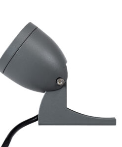 GloboStar® TREELIGHT-TREESPO 90467 Σποτ Φωτισμού Ειδικό για Φυτά – Δέντρα LED 6W 630lm 15° DC 24V Αδιάβροχο IP67 Μ6.6 x Π9 x Υ12cm RGBW DMX512 – Γκρι Ανθρακί – 3 Years Warranty