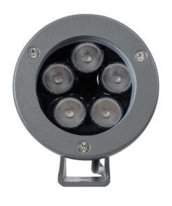 GloboStar® TREELIGHT-TREESPO 90468 Σποτ Φωτισμού Ειδικό για Φυτά – Δέντρα LED 12W 1260lm 15° DC 24V Αδιάβροχο IP67 Μ9 x Π11 x Υ9cm Αρχιτεκτονικό Πορτοκαλί 2200K – Γκρι Ανθρακί – 3 Χρόνια Εγγύηση