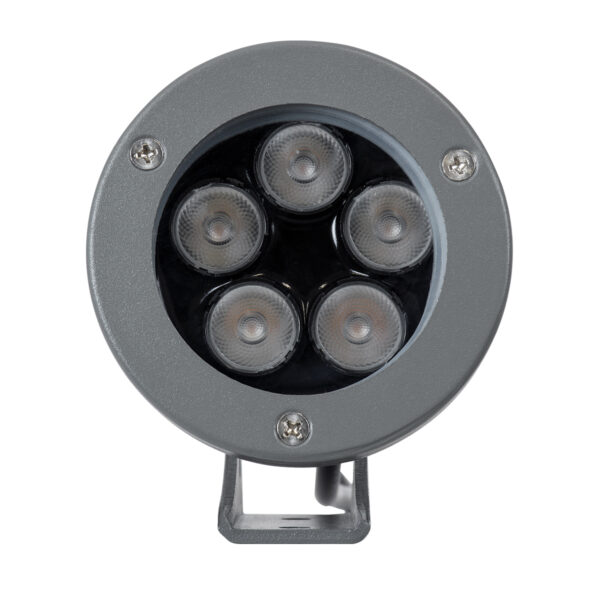 GloboStar® TREELIGHT-TREESPO 90468 Σποτ Φωτισμού Ειδικό για Φυτά – Δέντρα LED 12W 1260lm 15° DC 24V Αδιάβροχο IP67 Μ9 x Π11 x Υ9cm Αρχιτεκτονικό Πορτοκαλί 2200K – Γκρι Ανθρακί – 3 Χρόνια Εγγύηση