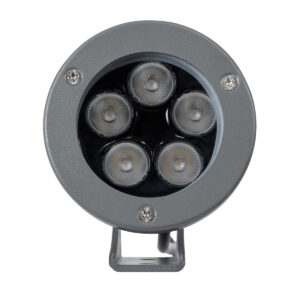 GloboStar® TREELIGHT-TREESPO 90470 Σποτ Φωτισμού Ειδικό για Φυτά – Δέντρα LED 12W 1380lm 15° DC 24V Αδιάβροχο IP67 Μ9 x Π11 x Υ9cm Φυσικό Λευκό 4500K – Γκρι Ανθρακί – 3 Years Warranty