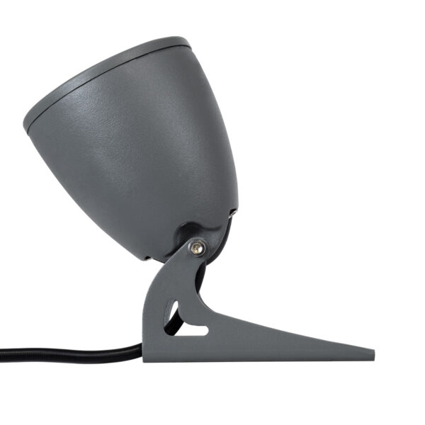 GloboStar® TREELIGHT-TREESPO 90470 Σποτ Φωτισμού Ειδικό για Φυτά – Δέντρα LED 12W 1380lm 15° DC 24V Αδιάβροχο IP67 Μ9 x Π11 x Υ9cm Φυσικό Λευκό 4500K – Γκρι Ανθρακί – 3 Years Warranty