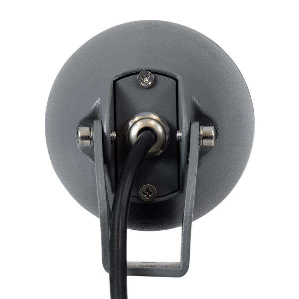 GloboStar® TREELIGHT-TREESPO 90470 Σποτ Φωτισμού Ειδικό για Φυτά – Δέντρα LED 12W 1380lm 15° DC 24V Αδιάβροχο IP67 Μ9 x Π11 x Υ9cm Φυσικό Λευκό 4500K – Γκρι Ανθρακί – 3 Years Warranty