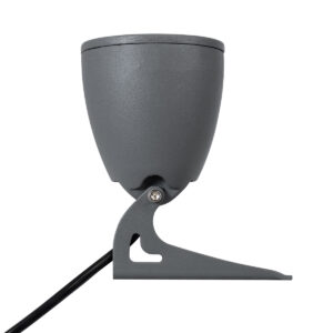 GloboStar® TREELIGHT-TREESPO 90471 Σποτ Φωτισμού Ειδικό για Φυτά – Δέντρα LED 12W 1260lm 15° DC 24V Αδιάβροχο IP67 Μ9 x Π11 x Υ9cm RGBW DMX512 – Γκρι Ανθρακί – 3 Years Warranty