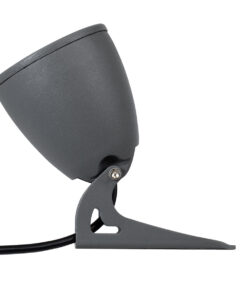 GloboStar® TREELIGHT-TREESPO 90471 Σποτ Φωτισμού Ειδικό για Φυτά – Δέντρα LED 12W 1260lm 15° DC 24V Αδιάβροχο IP67 Μ9 x Π11 x Υ9cm RGBW DMX512 – Γκρι Ανθρακί – 3 Years Warranty