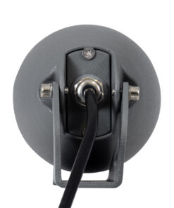 GloboStar® TREELIGHT-TREESPO 90471 Σποτ Φωτισμού Ειδικό για Φυτά – Δέντρα LED 12W 1260lm 15° DC 24V Αδιάβροχο IP67 Μ9 x Π11 x Υ9cm RGBW DMX512 – Γκρι Ανθρακί – 3 Years Warranty