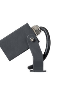 GloboStar® TREELIGHT-TREEMARO 90472 Σποτ Φωτισμού Ειδικό για Φυτά – Δέντρα LED 3W 330lm 8° DC 24V Αδιάβροχο IP67 Μ3.5 x Π6.4 x Υ10cm Θερμό Λευκό 2700K – Γκρι Ανθρακί – 3 Years Warranty