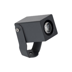 GloboStar® TREELIGHT-TREEMARO 90473 Σποτ Φωτισμού Ειδικό για Φυτά – Δέντρα LED 3W 345lm 8° DC 24V Αδιάβροχο IP67 Μ3.5 x Π6.4 x Υ10cm Φυσικό Λευκό 4500K – Γκρι Ανθρακί – 3 Years Warranty