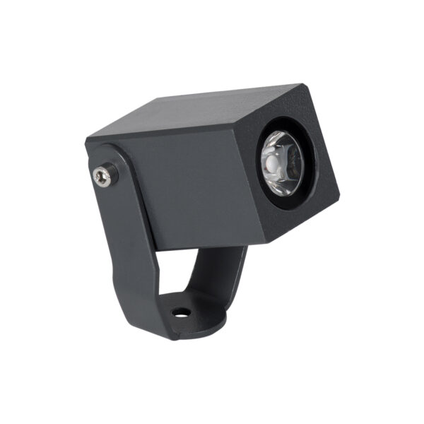 GloboStar® TREELIGHT-TREEMARO 90473 Σποτ Φωτισμού Ειδικό για Φυτά – Δέντρα LED 3W 345lm 8° DC 24V Αδιάβροχο IP67 Μ3.5 x Π6.4 x Υ10cm Φυσικό Λευκό 4500K – Γκρι Ανθρακί – 3 Years Warranty