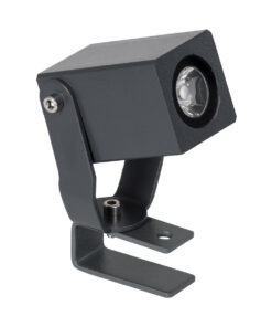 GloboStar® TREELIGHT-TREEMARO 90473 Σποτ Φωτισμού Ειδικό για Φυτά – Δέντρα LED 3W 345lm 8° DC 24V Αδιάβροχο IP67 Μ3.5 x Π6.4 x Υ10cm Φυσικό Λευκό 4500K – Γκρι Ανθρακί – 3 Years Warranty