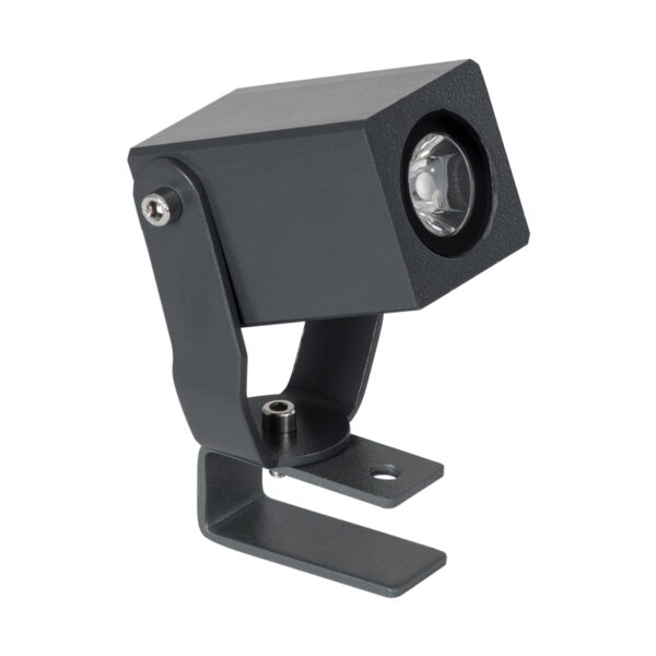 GloboStar® TREELIGHT-TREEMARO 90473 Σποτ Φωτισμού Ειδικό για Φυτά – Δέντρα LED 3W 345lm 8° DC 24V Αδιάβροχο IP67 Μ3.5 x Π6.4 x Υ10cm Φυσικό Λευκό 4500K – Γκρι Ανθρακί – 3 Years Warranty