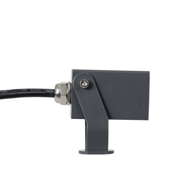 GloboStar® TREELIGHT-TREEMARO 90473 Σποτ Φωτισμού Ειδικό για Φυτά – Δέντρα LED 3W 345lm 8° DC 24V Αδιάβροχο IP67 Μ3.5 x Π6.4 x Υ10cm Φυσικό Λευκό 4500K – Γκρι Ανθρακί – 3 Years Warranty
