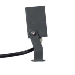 GloboStar® TREELIGHT-TREEMARO 90473 Σποτ Φωτισμού Ειδικό για Φυτά – Δέντρα LED 3W 345lm 8° DC 24V Αδιάβροχο IP67 Μ3.5 x Π6.4 x Υ10cm Φυσικό Λευκό 4500K – Γκρι Ανθρακί – 3 Years Warranty