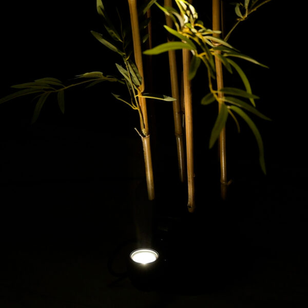 GloboStar® TREELIGHT-TREEDITA 90474 Σποτ Φωτισμού Ειδικό για Φυτά – Δέντρα LED 3W 330lm 8° DC 24V Αδιάβροχο IP67 Μ5.7 x Π6.5 x Υ9.8cm Θερμό Λευκό 2700K – Γκρι Ανθρακί – 3 Χρόνια Εγγύηση