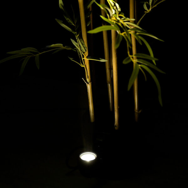 GloboStar® TREELIGHT-TREEDITA 90475 Σποτ Φωτισμού Ειδικό για Φυτά – Δέντρα LED 3W 345lm 8° DC 24V Αδιάβροχο IP67 Μ5.7 x Π6.5 x Υ9.8cm Φυσικό Λευκό 4500K – Γκρι Ανθρακί – 3 Years Warranty