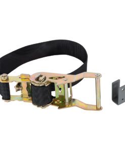 GloboStar® 90476 Βάση Αλουμίνιου για Στήριξη σε Ιμάντα (U) Τοποθέτησης για Σποτ και Προβολείς Αρχιτεκτονικού Φωτισμού Φυτών και Δέντρων Γκρι Ανθρακί Μ4.3 x Π1.8 x Υ2cm