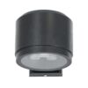 GloboStar® WALLLIGHT-GONA 90484 Φωτιστικό Τοίχου – Απλίκα LED 24W 2280lm 5° DC 24V Αδιάβροχο IP67 Μ13 x Π16.5 x Υ5cm Φυσικό Λευκό 4500K – Γκρι Ανθρακί – 3 Years Warranty