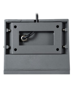 GloboStar® FLOOD-DENA 90485 Επιτοίχιος Προβολέας Wall Washer για Φωτισμό Κτιρίων – Απλίκα & Δαπέδου LED 16W 1440lm 5° DC 24V Αδιάβροχο IP67 Μ15.5 x Π13 x Υ9.1cm Θερμό Λευκό 2700K – Γκρι Ανθρακί – 3 Years Warranty