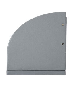 GloboStar® FLOOD-DENA 90487 Επιτοίχιος Προβολέας Wall Washer για Φωτισμό Κτιρίων – Απλίκα & Δαπέδου LED 30W 2700lm 5° DC 24V Αδιάβροχο IP67 Μ18.5 x Π13 x Υ12cm Θερμό Λευκό 2700K – Γκρι Ανθρακί – 3 Years Warranty