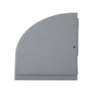 GloboStar® FLOOD-DENA 90487 Επιτοίχιος Προβολέας Wall Washer για Φωτισμό Κτιρίων – Απλίκα & Δαπέδου LED 30W 2700lm 5° DC 24V Αδιάβροχο IP67 Μ18.5 x Π13 x Υ12cm Θερμό Λευκό 2700K – Γκρι Ανθρακί – 3 Years Warranty