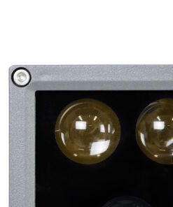 GloboStar® FLOOD-DENA 90488 Επιτοίχιος Προβολέας Wall Washer για Φωτισμό Κτιρίων – Απλίκα & Δαπέδου LED 30W 2850lm 5° DC 24V Αδιάβροχο IP67 Μ18.5 x Π13 x Υ12cm Φυσικό Λευκό 4500K – Γκρι Ανθρακί – 3 Years Warranty