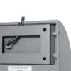 GloboStar® FLOOD-DENA 90488 Επιτοίχιος Προβολέας Wall Washer για Φωτισμό Κτιρίων – Απλίκα & Δαπέδου LED 30W 2850lm 5° DC 24V Αδιάβροχο IP67 Μ18.5 x Π13 x Υ12cm Φυσικό Λευκό 4500K – Γκρι Ανθρακί – 3 Years Warranty