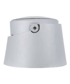 GloboStar® FLOOD-RANA 90489 Κινούμενος Προβολέας – Σποτ Φωτισμού Wall Washer για Φωτισμό Κτιρίων LED 36W 3240lm 5° DC 24V Αδιάβροχο IP67 Φ26.5 x Υ20cm Θερμό Λευκό 2700K – Γκρι – 3 Χρόνια Εγγύηση