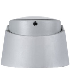 GloboStar® FLOOD-RANA 90491 Κινούμενος Προβολέας – Σποτ Φωτισμού Wall Washer για Φωτισμό Κτιρίων LED 60W 5400lm 5° DC 24V Αδιάβροχο IP67 Φ30 x Υ21cm Θερμό Λευκό 2700K – Γκρι – 3 Years Warranty