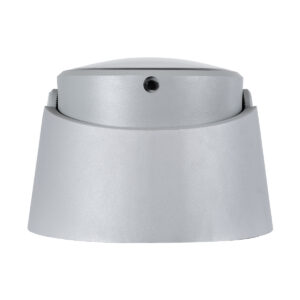 GloboStar® FLOOD-RANA 90491 Κινούμενος Προβολέας – Σποτ Φωτισμού Wall Washer για Φωτισμό Κτιρίων LED 60W 5400lm 5° DC 24V Αδιάβροχο IP67 Φ30 x Υ21cm Θερμό Λευκό 2700K – Γκρι – 3 Years Warranty