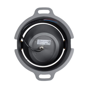 GloboStar® FLOOD-SIMA 90495 Κινούμενος Προβολέας – Σποτ Φωτισμού Wall Washer με Αντιθαμβωτική Γρίλια για Φωτισμό Κτιρίων LED 36W 3240lm 30° DC 24V Αδιάβροχο IP67 Μ21 x Π26 x Υ27cm Θερμό Λευκό 2700K – Γκρι Ανθρακί – 3 Years Warranty