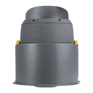 GloboStar® FLOOD-SIMA 90498 Κινούμενος Προβολέας – Σποτ Φωτισμού Wall Washer με Αντιθαμβωτική Γρίλια για Φωτισμό Κτιρίων LED 60W 5100lm 30° DC 24V Αδιάβροχο IP67 Μ29 x Π24 x Υ28.5cm RGBW DMX512 – Γκρι Ανθρακί – 3 Years Warranty