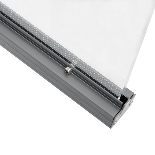 GloboStar® WASHER-PLEXI 90499 Μπάρα Φωτισμού Wall Washer LED 12W 1020lm 15° DC 24V Αδιάβροχο IP65 με Plexiglass Μοριακού Φωτισμού Μ100 x Π3.3 x Υ100cm Πολύχρωμο RGBW DMX512 – Γκρι Ανθρακί – 3 Χρόνια Εγγύηση
