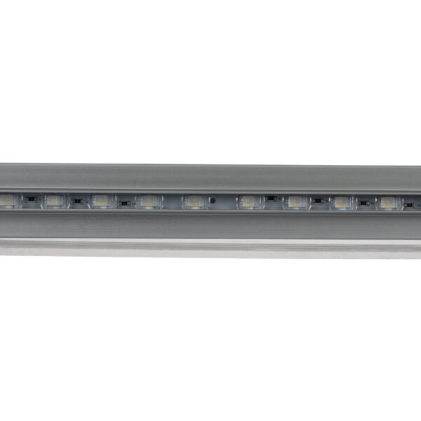 GloboStar® WASHER-PLEXI 90499 Μπάρα Φωτισμού Wall Washer LED 12W 1020lm 15° DC 24V Αδιάβροχο IP65 με Plexiglass Μοριακού Φωτισμού Μ100 x Π3.3 x Υ100cm Πολύχρωμο RGBW DMX512 – Γκρι Ανθρακί – 3 Χρόνια Εγγύηση