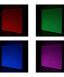 GloboStar® WASHER-PLEXI 90499 Μπάρα Φωτισμού Wall Washer LED 12W 1020lm 15° DC 24V Αδιάβροχο IP65 με Plexiglass Μοριακού Φωτισμού Μ100 x Π3.3 x Υ100cm Πολύχρωμο RGBW DMX512 – Γκρι Ανθρακί – 3 Χρόνια Εγγύηση