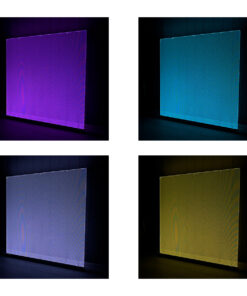 GloboStar® WASHER-PLEXI 90499 Μπάρα Φωτισμού Wall Washer LED 12W 1020lm 15° DC 24V Αδιάβροχο IP65 με Plexiglass Μοριακού Φωτισμού Μ100 x Π3.3 x Υ100cm Πολύχρωμο RGBW DMX512 – Γκρι Ανθρακί – 3 Χρόνια Εγγύηση