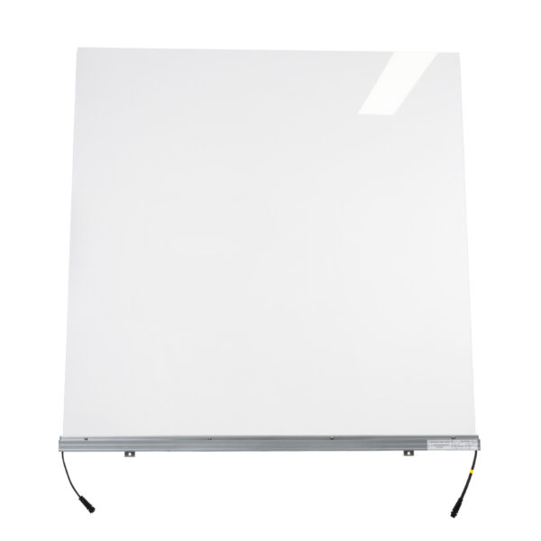 GloboStar® WASHER-PLEXI 90499 Μπάρα Φωτισμού Wall Washer LED 12W 1020lm 15° DC 24V Αδιάβροχο IP65 με Plexiglass Μοριακού Φωτισμού Μ100 x Π3.3 x Υ100cm Πολύχρωμο RGBW DMX512 – Γκρι Ανθρακί – 3 Χρόνια Εγγύηση