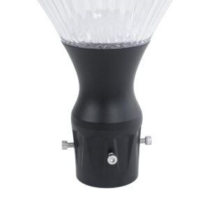 GloboStar® SOLARIOS 90502 Professional LED Solar Urban Park Light Αυτόνομο Ηλιακό Φωτιστικό Πλατείας – Πάρκου – Κήπου 40W 550lm 120° με Ενσωματωμένο Φωτοβολταϊκό Panel 6V 12W & Επαναφορτιζόμενη Μπαταρία Li-ion 3.2V 15000mAh με Αισθητήρα Ημέρας-Νύχτας – Αδιάβροχο IP65 Φ54 x Υ45cm Ψυχρό Λευκό 6000K – 2 Χρόνια Εγγύηση