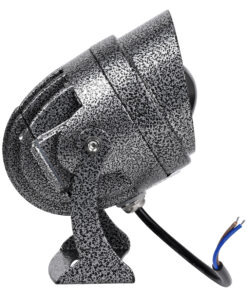 GloboStar® SPOT-XENIA 90509 Σποτ Φωτισμου Wall Washer LED 16W 1600lm 3° DC 24V Αδιάβροχο IP65 Φ9 x Υ12cm Ψυχρό Λευκό 6000K – Σφυρήλατο Γκρι – 3 Years Warranty