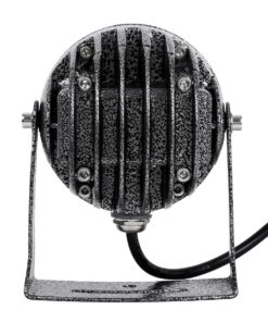 GloboStar® SPOT-XENIA 90509 Σποτ Φωτισμου Wall Washer LED 16W 1600lm 3° DC 24V Αδιάβροχο IP65 Φ9 x Υ12cm Ψυχρό Λευκό 6000K – Σφυρήλατο Γκρι – 3 Years Warranty