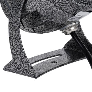 GloboStar® SPOT-XENIA 90509 Σποτ Φωτισμου Wall Washer LED 16W 1600lm 3° DC 24V Αδιάβροχο IP65 Φ9 x Υ12cm Ψυχρό Λευκό 6000K – Σφυρήλατο Γκρι – 3 Years Warranty