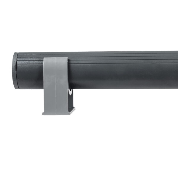 GloboStar® WINDOW-BARI 90513 Αρχιτεκτονικό Φωτιστικό Ανάδειξης Παραθύρων & Θυρών – Window & Door Light LED 12W 1020lm 8×180° DC 24V Αδιάβροχο IP65 Μ30 x Π4 x Υ3.5cm RGBW DMX512 – Γκρι Ανθρακί – 3 Χρόνια Εγγύηση