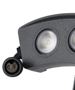 GloboStar® TREELIGHT-PLANTE 90514 Κυρτή Μπάρα Φωτισμού Wall Washer Ειδική για Φυτά – Δέντρα LED 3W 255lm 15° DC 24V Αδιάβροχο IP67 Μ11 x Π3 x Υ8.2cm Αρχιτεκτονικό Πορτοκαλί 2200K – Γκρι Ανθρακί – 3 Years Warranty