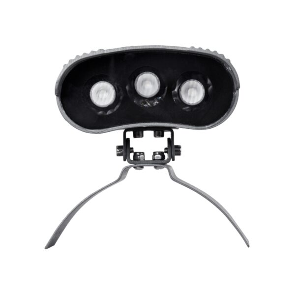 GloboStar® TREELIGHT-PLANTE 90518 Κυρτή Μπάρα Φωτισμού Wall Washer με Αντιθαμβωτική Γρίλια Ειδική για Φυτά – Δέντρα LED 3W 255lm 15° DC 24V Αδιάβροχο IP67 Μ11 x Π8.5 x Υ11cm RGBW DMX512 – Γκρι Ανθρακί – 3 Years Warranty