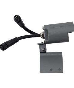 GloboStar® TREELIGHT-PLANTE 90518 Κυρτή Μπάρα Φωτισμού Wall Washer με Αντιθαμβωτική Γρίλια Ειδική για Φυτά – Δέντρα LED 3W 255lm 15° DC 24V Αδιάβροχο IP67 Μ11 x Π8.5 x Υ11cm RGBW DMX512 – Γκρι Ανθρακί – 3 Years Warranty