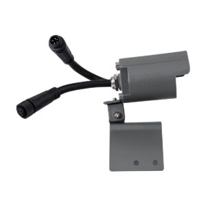 GloboStar® TREELIGHT-PLANTE 90518 Κυρτή Μπάρα Φωτισμού Wall Washer με Αντιθαμβωτική Γρίλια Ειδική για Φυτά – Δέντρα LED 3W 255lm 15° DC 24V Αδιάβροχο IP67 Μ11 x Π8.5 x Υ11cm RGBW DMX512 – Γκρι Ανθρακί – 3 Years Warranty