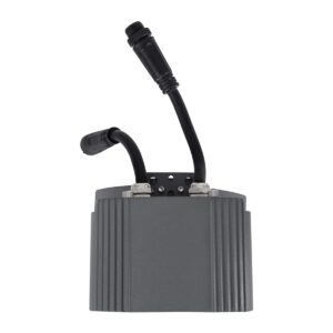 GloboStar® TREELIGHT-PLANTE 90518 Κυρτή Μπάρα Φωτισμού Wall Washer με Αντιθαμβωτική Γρίλια Ειδική για Φυτά – Δέντρα LED 3W 255lm 15° DC 24V Αδιάβροχο IP67 Μ11 x Π8.5 x Υ11cm RGBW DMX512 – Γκρι Ανθρακί – 3 Years Warranty