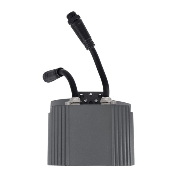 GloboStar® TREELIGHT-PLANTE 90518 Κυρτή Μπάρα Φωτισμού Wall Washer με Αντιθαμβωτική Γρίλια Ειδική για Φυτά – Δέντρα LED 3W 255lm 15° DC 24V Αδιάβροχο IP67 Μ11 x Π8.5 x Υ11cm RGBW DMX512 – Γκρι Ανθρακί – 3 Years Warranty