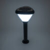 GloboStar® SOLARMIS 90521 LED Solar Bollard Light Κολωνάκι Κήπου Εξωτερικού Χώρου 10W 180lm 120° με Ενσωματωμένο Φωτοβολταϊκό Panel 6V 5W & Επαναφορτιζόμενη Μπαταρία Li-ion 3.2V 6000mAh με Αισθητήρα Ημέρας-Νύχτας – Αδιάβροχο IP65 Φ26 x Υ60cm Ψυχρό Λευκό 6000K – 2 Χρόνια Εγγύηση