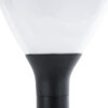 GloboStar® SOLARMIS 90521 LED Solar Bollard Light Κολωνάκι Κήπου Εξωτερικού Χώρου 10W 180lm 120° με Ενσωματωμένο Φωτοβολταϊκό Panel 6V 5W & Επαναφορτιζόμενη Μπαταρία Li-ion 3.2V 6000mAh με Αισθητήρα Ημέρας-Νύχτας – Αδιάβροχο IP65 Φ26 x Υ60cm Ψυχρό Λευκό 6000K – 2 Χρόνια Εγγύηση